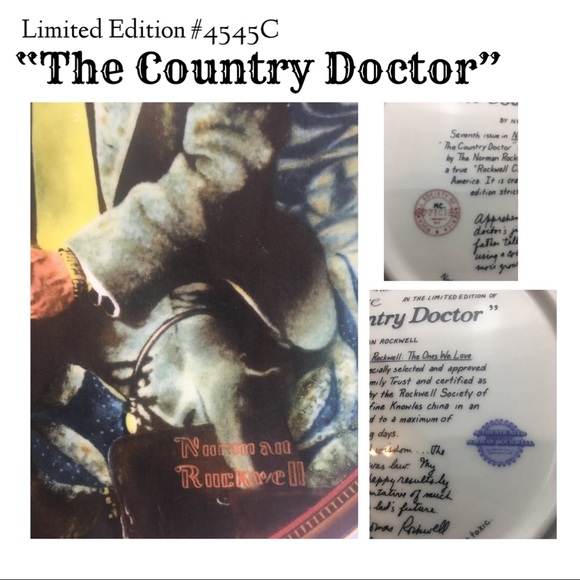 LIMITED EDITION “THE COUNTRY DOCTOR” Collectors - Picture 3 of 5
